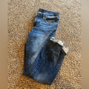 Black Buckle Skinny Jeans